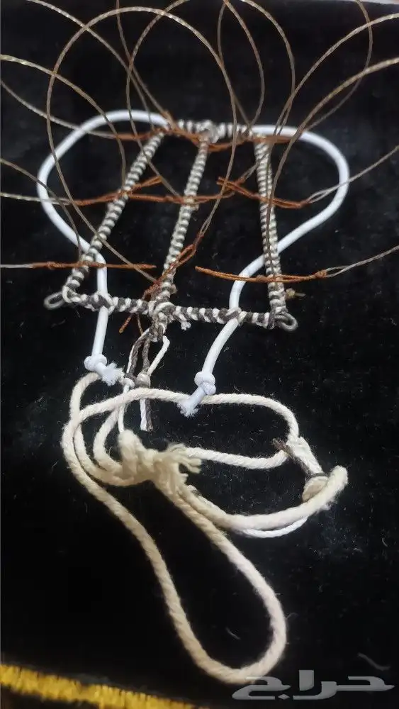 شبك طرح الصقور حياكه يدوي اصلي 7