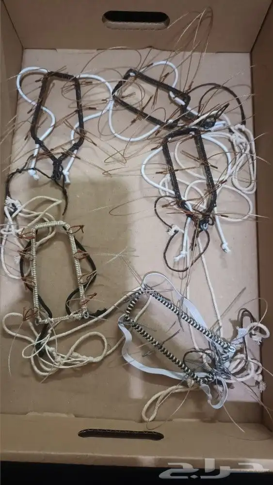 شبك طرح الصقور حياكه يدوي اصلي 16