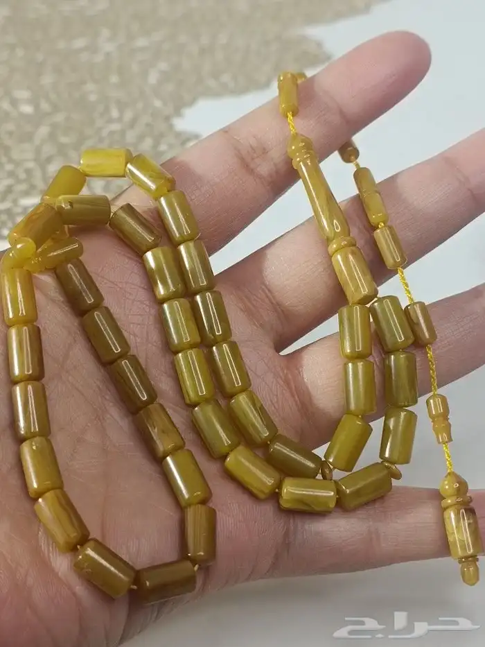 سبحة ناعمة من خام مقابض سكاكين ألماني قديم انتيك لون نادر 5