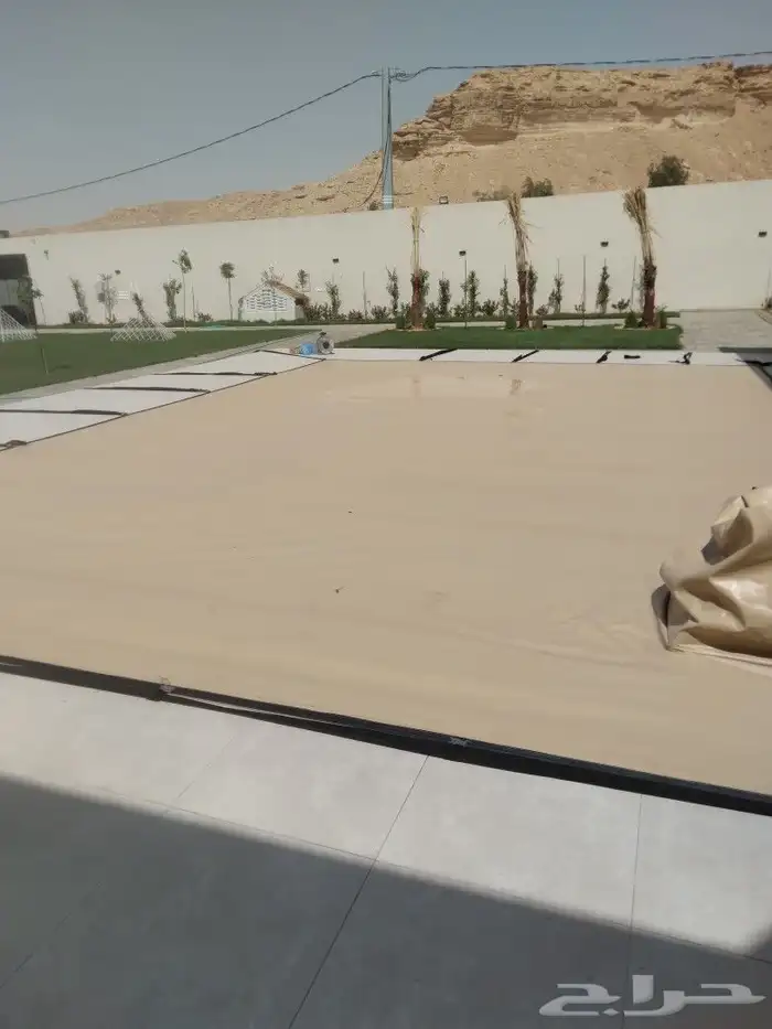 تركيب اغطيه مسابح نوع غطاء المسبح في بي سي 0