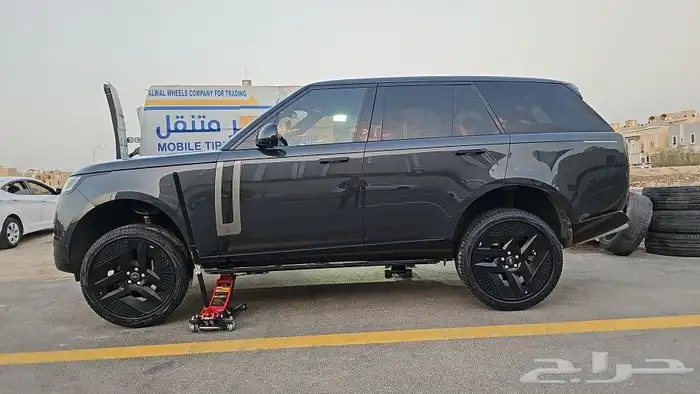 جنوط رنج_روفر جنوط الخان مقاس 23 الون اسود 6