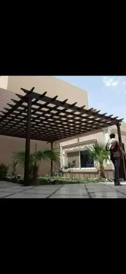 تلبيس قماش بيت شار مشب نار مظلات سواتر معلم الباكستاني 1