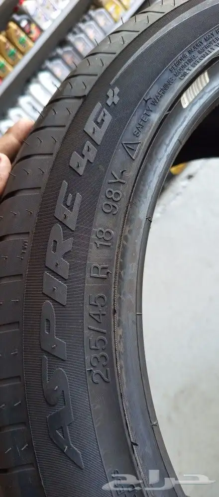 كفرات كامري سوناتا لكزز. مقاس 235 45 18 ابو شفه 1