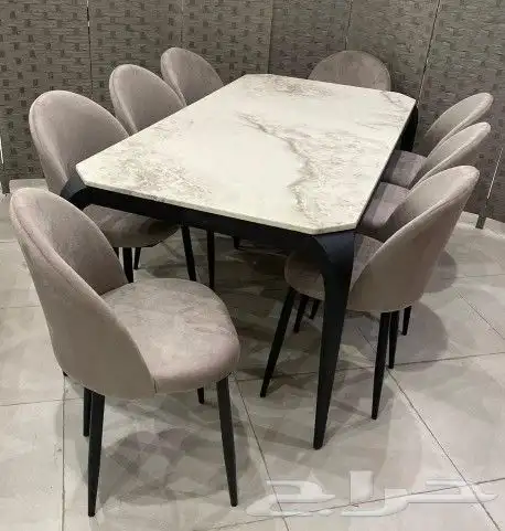 طاولات رخام خشب زجاج جديد بالكرتون من اجود وأقوى الأنواع 62