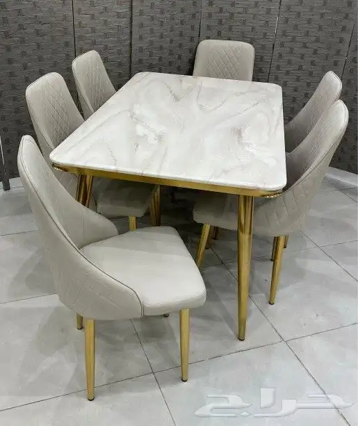 طاولات رخام خشب زجاج جديد بالكرتون من اجود وأقوى الأنواع 31