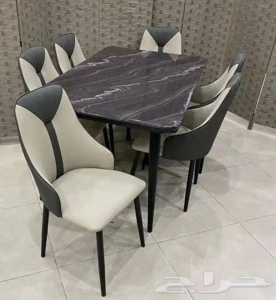 طاولات رخام خشب زجاج جديد بالكرتون من اجود وأقوى الأنواع 11