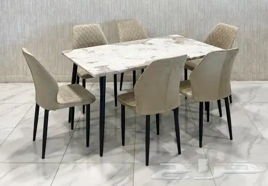 طاولات رخام خشب زجاج جديد بالكرتون من اجود وأقوى الأنواع 74