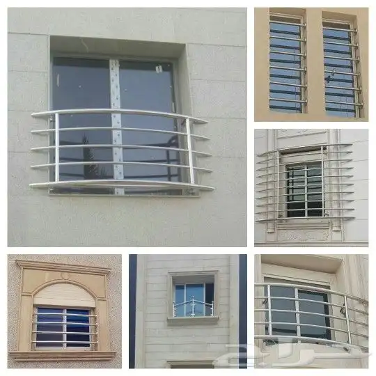 حداد سواتر ومظلات شبابيك ابواب الامنيوم 8