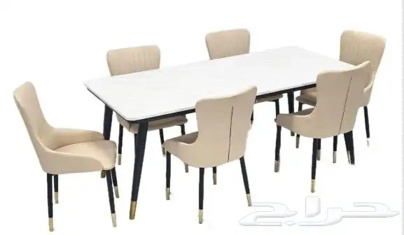 طاولات رخام خشب زجاج جديد بالكرتون من اجود وأقوى الأنواع 2