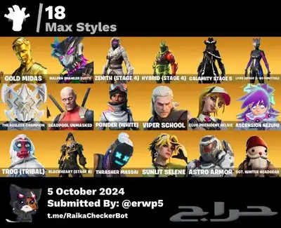 حساب فورت انباع 8