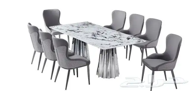 طاولات رخام خشب زجاج جديد بالكرتون من اجود وأقوى الأنواع 6