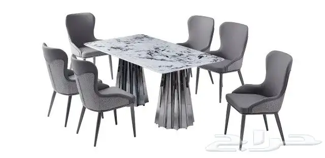 طاولات رخام خشب زجاج جديد بالكرتون من اجود وأقوى الأنواع 7