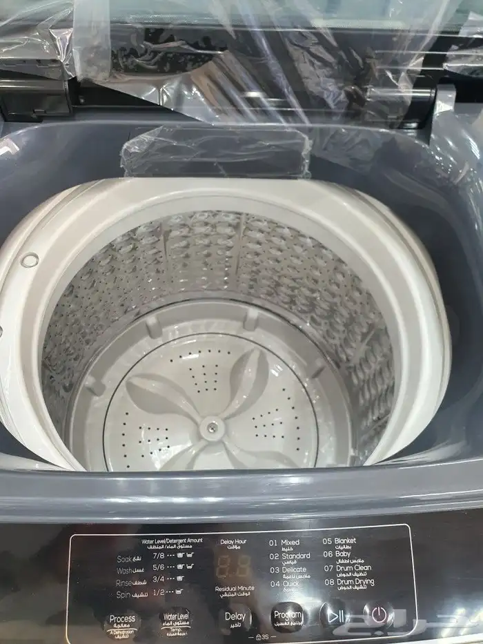 غساله علوية 8 كيلو اتوماتيك غساله باب فوق جديد توصيل مجاني 8 3