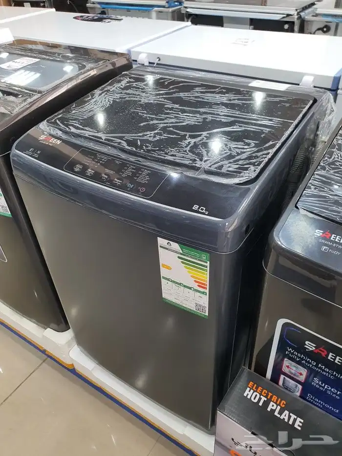 غساله علوية 8 كيلو اتوماتيك غساله باب فوق جديد توصيل مجاني 8 0