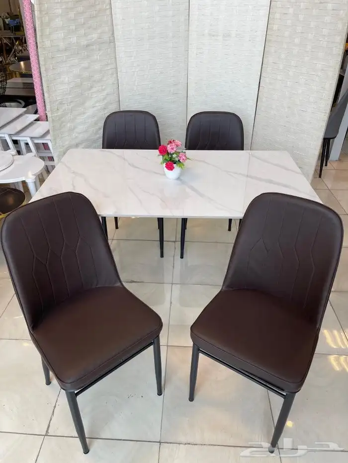 طاولات رخام خشب زجاج جديد بالكرتون من اجود وأقوى الأنواع 44