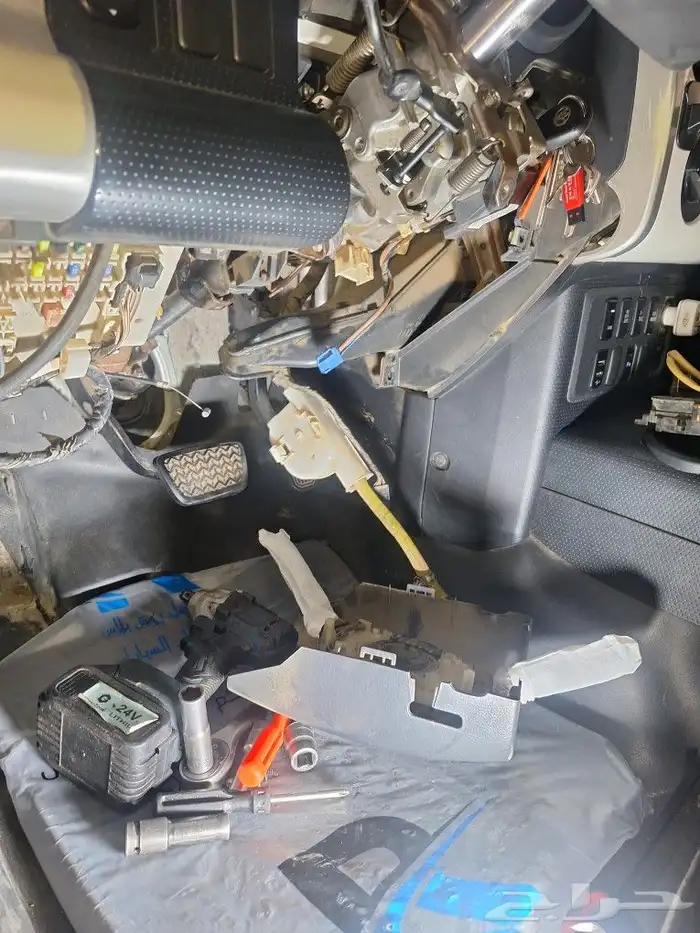 إصلاح دودة الدركسيون كهرباء وزيت وعادي 6