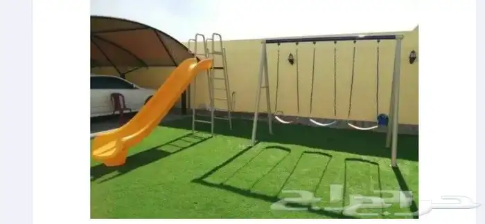 مراجيح وزحاليق العاب اطفال ترمبولين صحن دوار 10