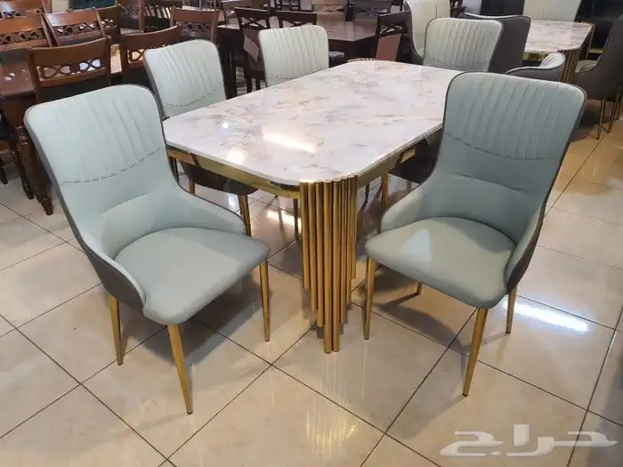 طاولات رخام خشب زجاج جديد بالكرتون من اجود وأقوى الأنواع 28