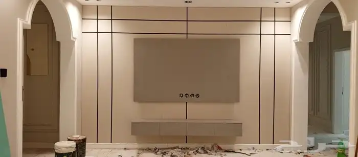 ديكورات جبس بورد بديل الرخام شيبرد جميع الديكورات الداخليه 0