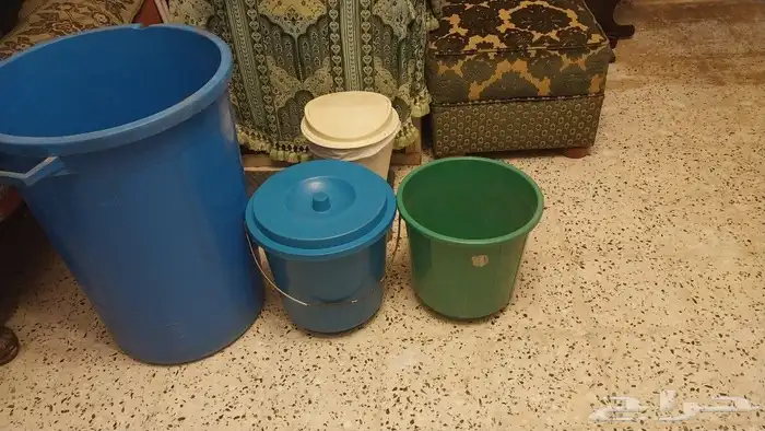 مجموعه سطل للمويه او استخدمات اخرى 1