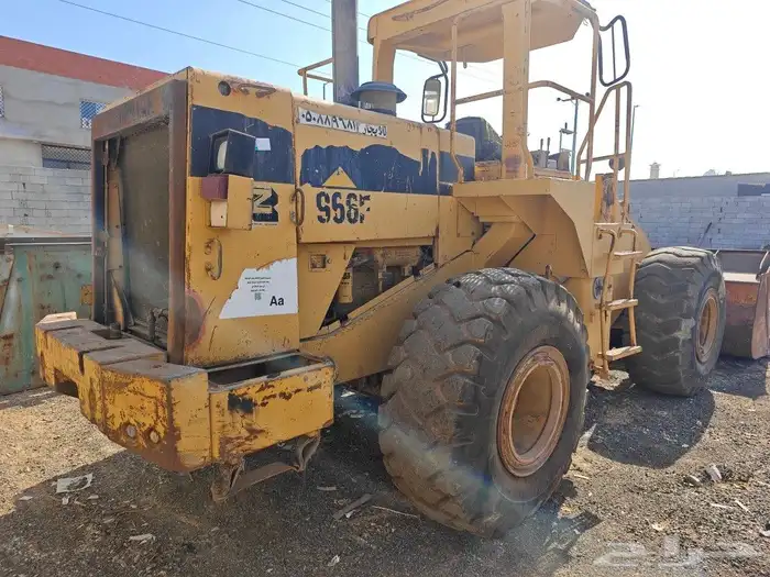 شيول كتربيلار 966F - 1 شغال مكينة وقير على الشرط زاهد 5