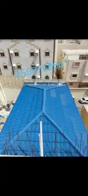 حداد مظلات سواتر برجولات بيوت شعر الرياض 0
