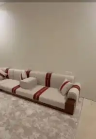 مفروشات الرياض  تفصيل جميع انواع الكنب والجلسات الارضي والست 3