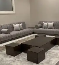 تفصيل كنب وستائر وجلسات ارضيه وتنجيد جميع المديلات 8