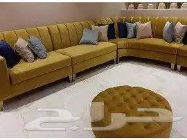 كنب متصل مجالس تفصيل 9