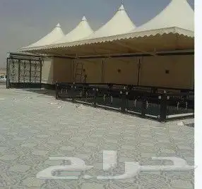 حداد مظلات سواتر برجولات بيوت شعر الرياض 4