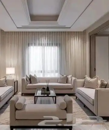 تفصيل كنب وستائر وجلسات ارضيه وتنجيد جميع المديلات 4