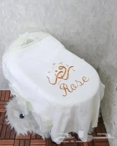 ل طفلي بطانية محبوك عليها اسمه 2