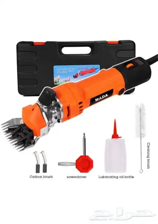 ماكينة لتشذيب شعركافة المواشي بعدد 6 سرعات وقوة1000وت 1