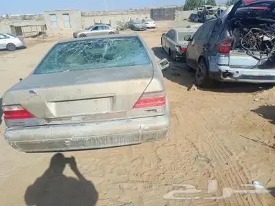 مرسيدس شبح موديل 99 سته سلندر البيع قطع فقط 1