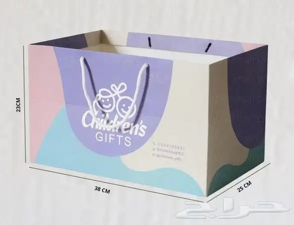 طباعة بوكسات واكواب واكياس ووورق تغليف واستكر 3