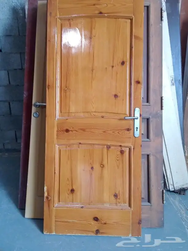 ابواب خشب للبيع مستعمل نضيف 4
