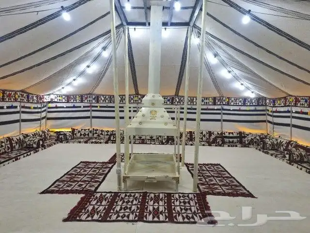 خيام بيض بيوت شعر تجهيز خيام جاهزة 3