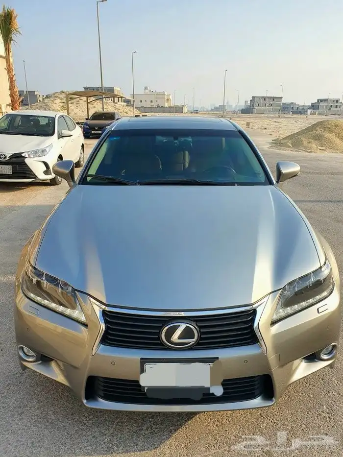 لكزس GS 350 موديل 2015 لون بلاتينيوم ب 100 الف 14