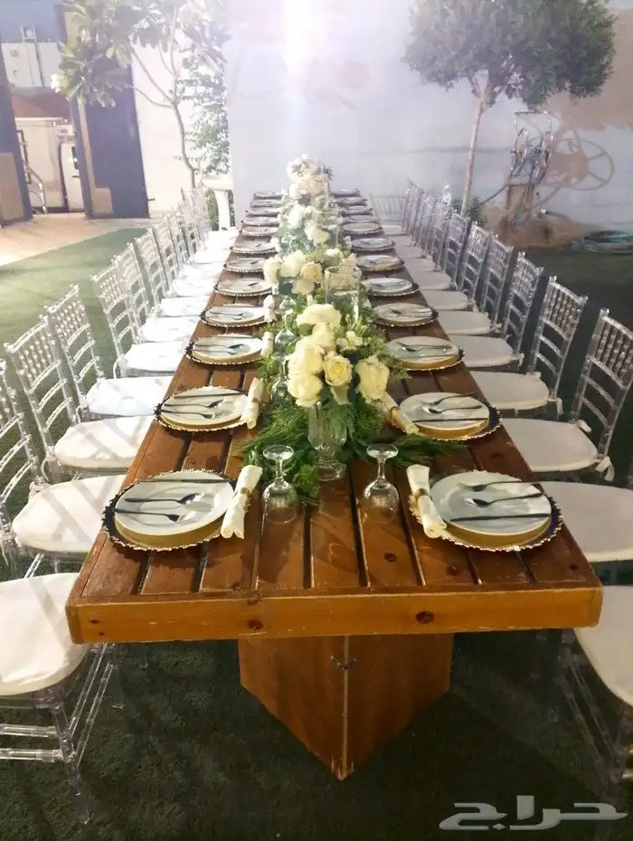 تنسيق حفلات _حفلات   تنسيق   كراسي   طاولات _عشاء   طاولات 7