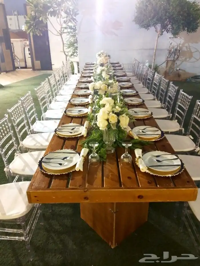 تنسيق حفلات _حفلات   تنسيق   كراسي   طاولات _عشاء   طاولات 8