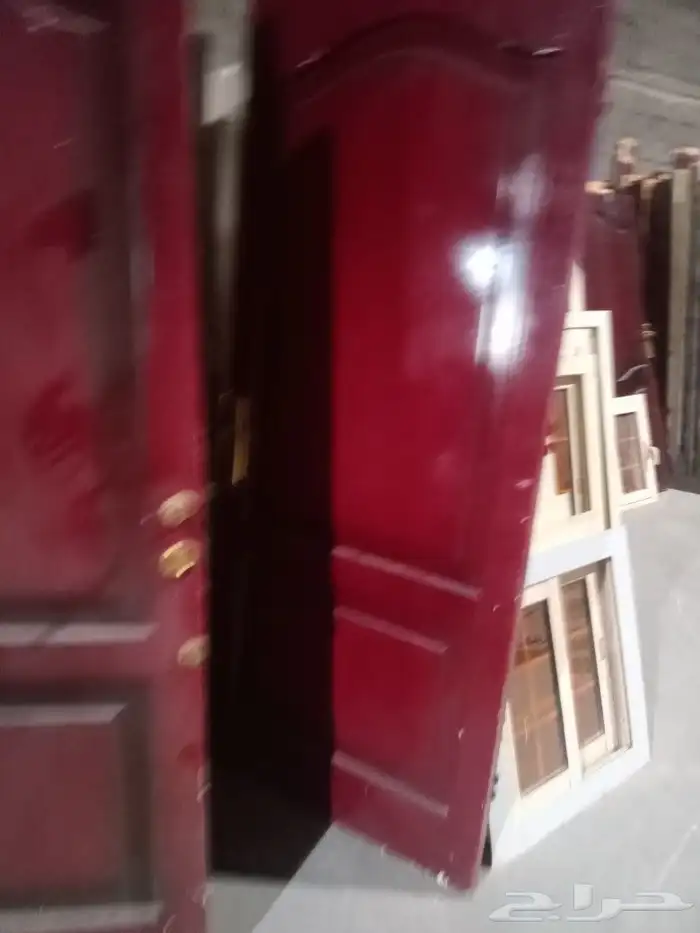 ابواب خشب للبيع مستعمل نضيف 7