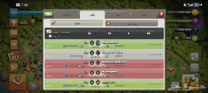 كلاش اوف كلانس كلان للبيع 3