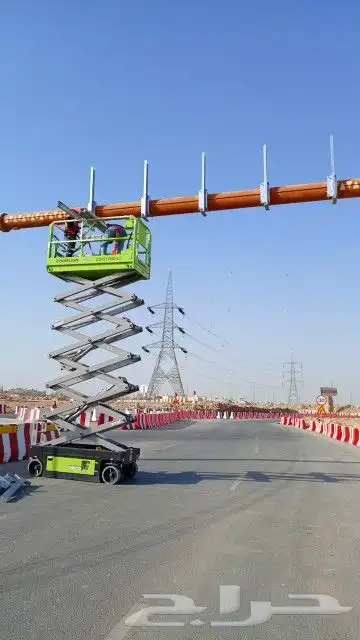 سيزرلفت مانلفت للايجار تاور لايت رافعه شوكية 10طن 7طن ايجار 1