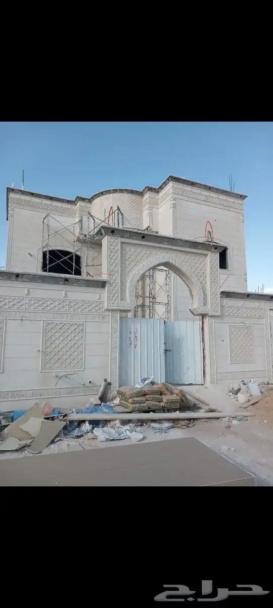 أعمال لياسه ملونه بديل الحجر الطبيعي وكسر رخام 5
