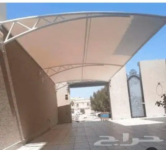 مظلات سواتر برجولات قرميد هناجر 22