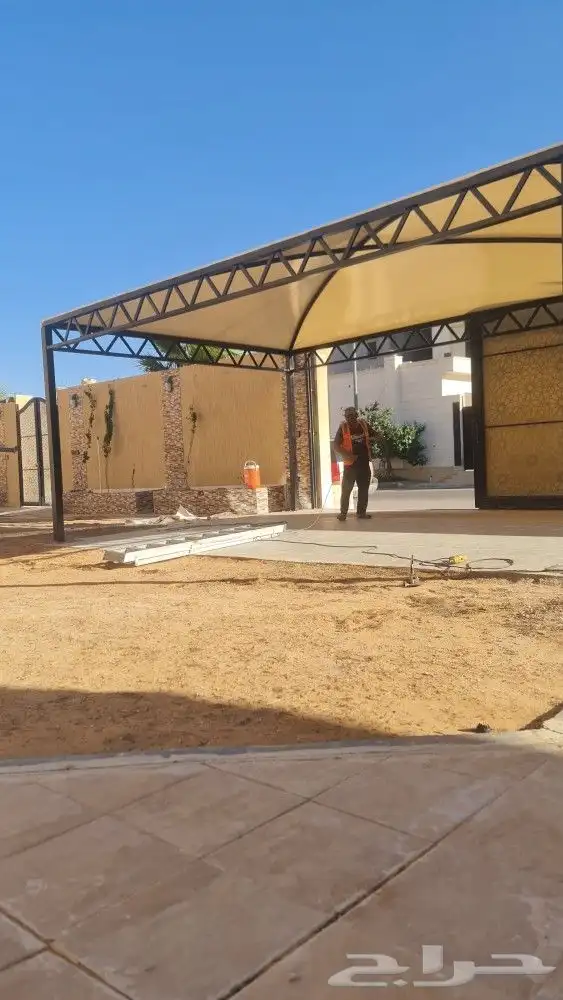 اعمال مضلات وسواتر وشبوك مزارع شبوك طرقات صيانة مضلات تغيير 10