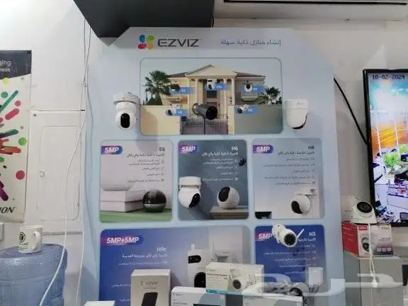 كاميرات مراقبة وانظمه امنيه  صوتيات  مداخل باركنج 5