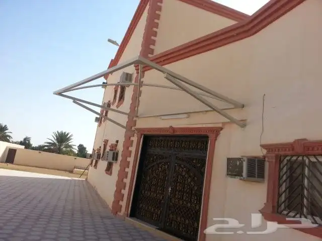 مظلات وسواتر برجولات هناجر وجميع اعمال الحداده 9