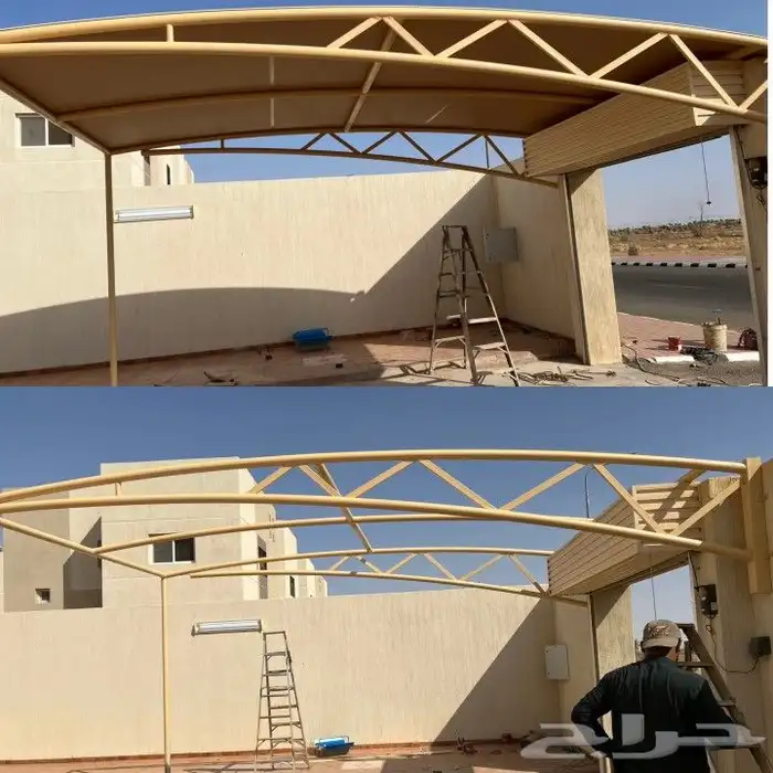 مظلات وسواتر عوازل اسطح ضد تسرب المياه والحراره 8