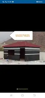 بيت شعر مشب نار قرميد استراحة ديوانيه مظلات سياره 4
